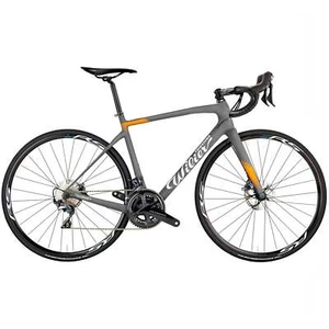 Wilier Triestina GTR Team Disc 105 Carbon Road Bike 2023 Grey & Orange Cycling - Picture 1 of 4