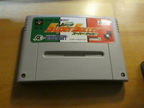 GAME/JEU SUPER FAMICOM NINTENDO NES JAPANESE J League Super Soccer SHVC-VX SCF *