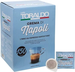 150 Cialde Caffè Toraldo Filtro Carta ESE 44 MISCELA CREMA DI NAPOLI - Imagen 1 de 3