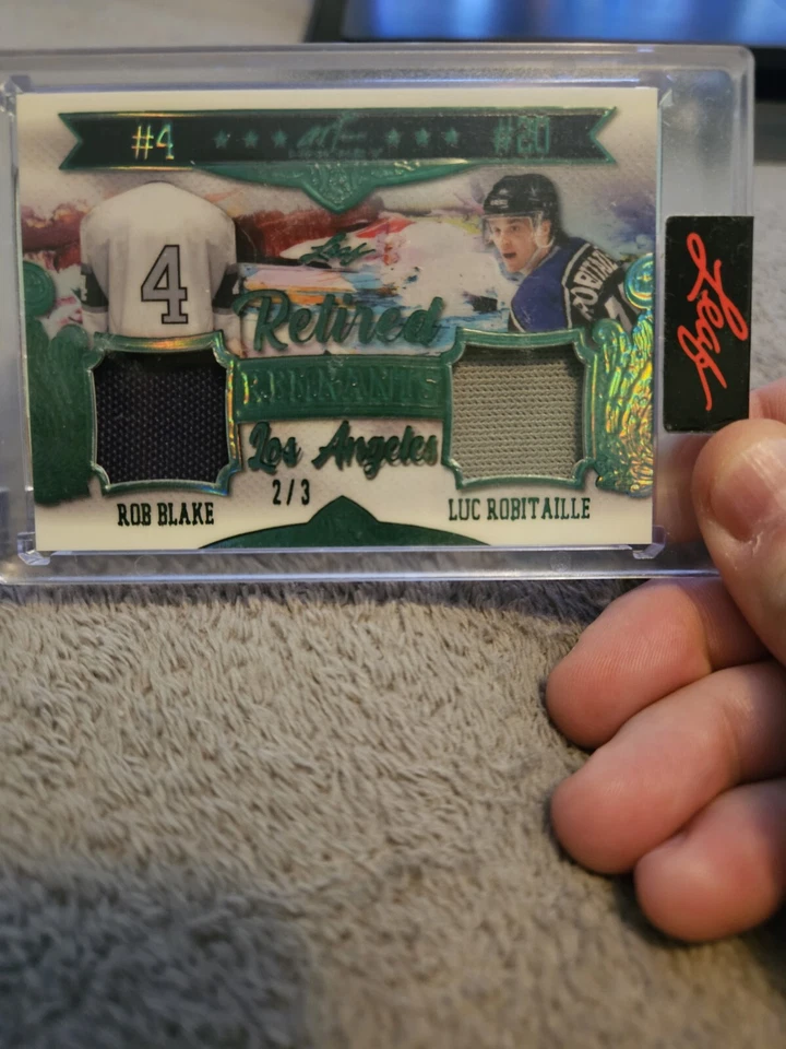 Hoja Esmeralda Arte del Hockey Restos Retirados, Los Ángeles 2/3 Foto 1 de 2