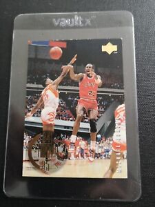 Michael Jordan Chicago Bulls Carte Upper Deck Gold 95 #137 84 85 Rookie