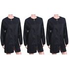  3 Pcs Miss Women?s Jackets Zip Robes for Hair Stylist Smock