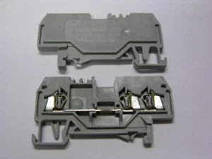 10 Wago 279-681 3 Conductor Through Terminal Blocks Gray 28-16AWG - Picture 1 of 1