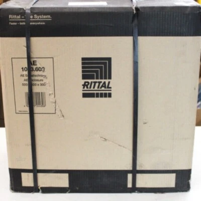 Gabinete compacto Rittal 500x500x300mm AE aço inoxidável cinza 1013600 - Imagem 1 de 2