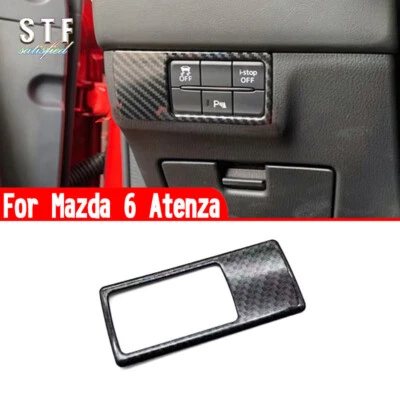 Para Mazda 6 Atenza 2019 2020 2021 Faro Interruptor Control Cubierta Moldura Foto 1 de 4