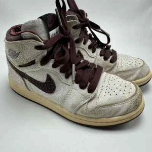 Jordan Retro 1 High OG A Maniere Youth Gr. 1Y Sneaker Cracked Distressed Nike - Bild 1 von 8
