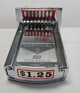 GREENWALD VERTICAL 8 COIN CHUTE SLIDE SET $1.25 PART #20-00-000-125 - Picture 1 of 2