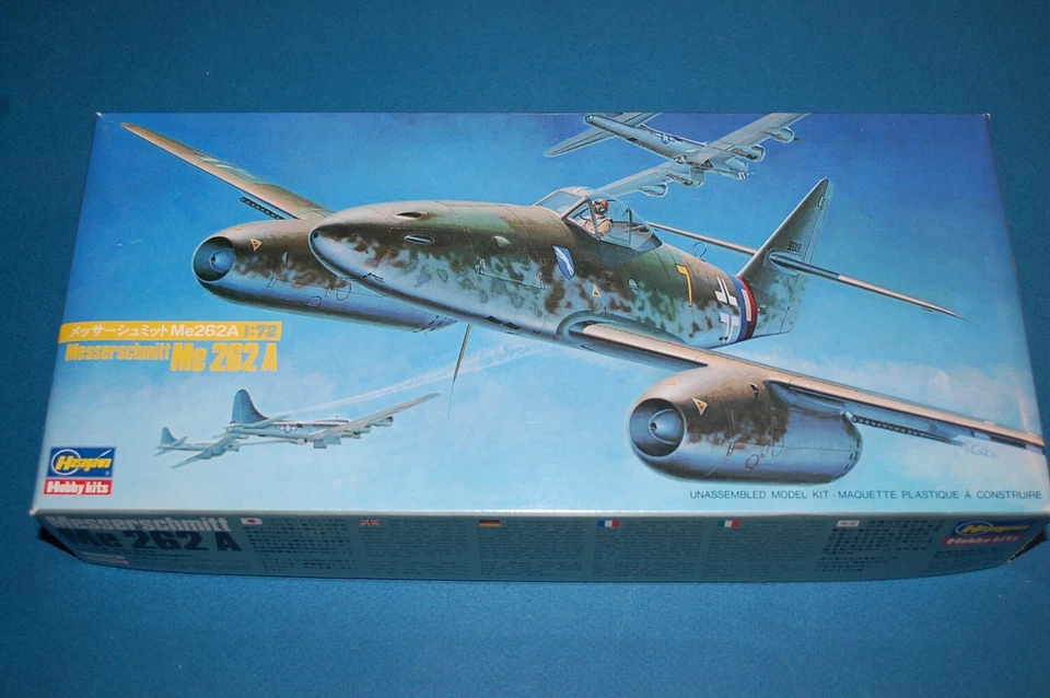 HASEGAWA 851 - Messerschmitt Me 262A scala 1/72 - Immagine 1 di 1