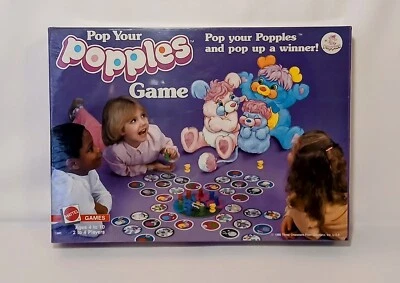 Vintage 1986 Popples Board Game by Mattel *NEW* Sealed in Box & Very Rare! - Image 1 of 4