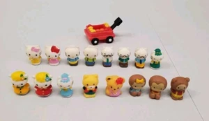 Squinkies Hello Kitty Lot Of 17 Sanrio Mini Figures Squishy No Doubles! - Picture 1 of 4