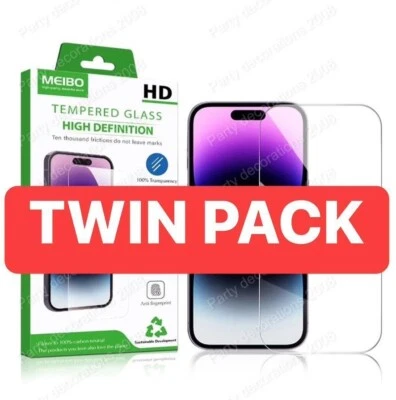 Genuine Premium Gorilla Tempered Glass Screen Protector Apple iPhone 7Plus XR 14 - Image 1 of 3