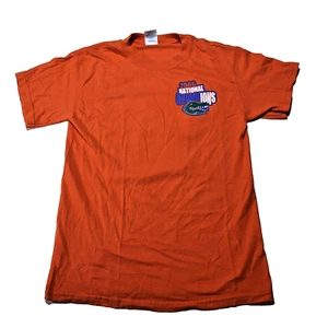 2006 florida gators tshirt national chompions bright orange small Football Team - Picture 1 of 8