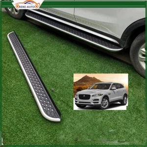estriberas peldaños laterales pedales barra Nerf aptos para Jaguar F PACE F-PACE 2016-22 - Imagen 1 de 7