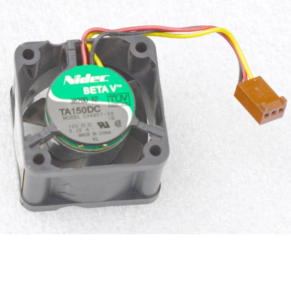 40 mm Fan Cooler Nidec TA150DC Beta V 12 V 18dB C34957-58 24P1117 24P1118 L34 - Image 1 of 1