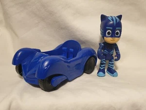 PJ Masks Catboy Cat-Car Vehicle And Figure Toy Connor Blue Cat Car Set - Picture 1 of 8
