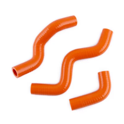 For KTM 50 SX PRO JR SR PRO 2001-2008 Silicone Radiator Cooling Hose Pipe Orange Foto 1 de 4