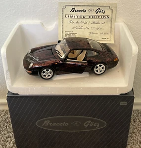 BRACCIO GOTZ PORSCHE 911 S Studie Rot 1:18 LIMITED EDITION 221/500 - Picture 1 of 6