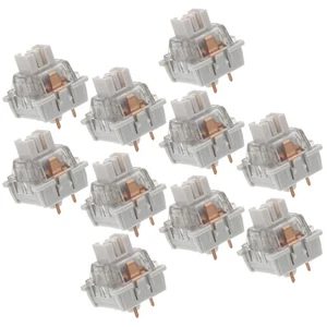 10 Pcs Tastaturachse Tastaturzubehör Teile Für Mechanische Gaming-Tastaturen - Afbeelding 1 van 12