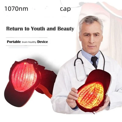 Transkranielle Hirnstimulation 1070nm NIR Light Thearpy Helm für Schlaganfall Autismus - Bild 1 von 4