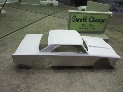 NEW 1/24 3D PRINTED '66 NOVA HARD BODY RACE SLOT CAR / MODEL BODY. - Image 1 of 2