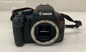 Canon EOS Rebel T2i 18MP DSLR Camera with 18-55mm Lens Powers On Untested - Picture 1 of 5