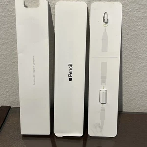 Apple Pencil 1st Gen Replacement Tip & Lightning Cable Charging Adapter OEM New - Picture 1 of 3