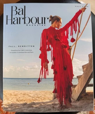 BAL HARBOUR Magazine FALL REWRITTEN 2025 SAINT LAURENT NEW & CRISP Foto 1 de 2