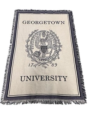 Cobertor Georgetown Afghan Throw Layer 48” X 69” Georgetown University  - Imagem 1 de 4