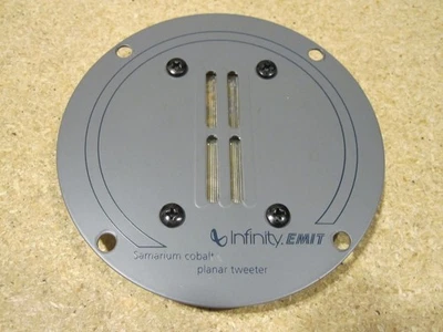 SINGLE (1) VINTAGE ORIGINAL INFINITY EMIT TWEETER SAMARIUM COBALT PLANAR - Image 1 of 2
