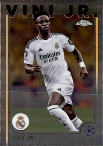 2024-25 Topps Chrome UEFA Club Competitions - Vini Jr #7 - Picture 1 of 2