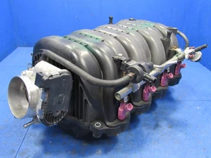 10-12 Hyundai Genesis Sedan 4.6L V8 Intake Manifold Fuel Rail Injectors TB 1740 - Bild 1 von 12