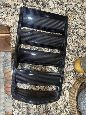 Ventilación de capó de fibra de carbono tipo Z28 para Chevrolet Camaro SS 2014-2015, 1LE, Z28 Foto 1 de 3