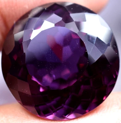 VVS 46.40 Ct Natural Color Change Alexandrite Flawless Certified Loose Gemstone - Image 1 of 4