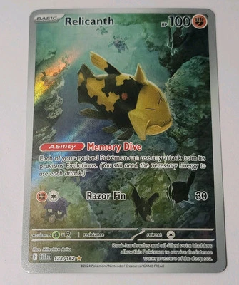 Relicanth 173/162 Sv05: Temporal Forces Holo - Image 1 of 4