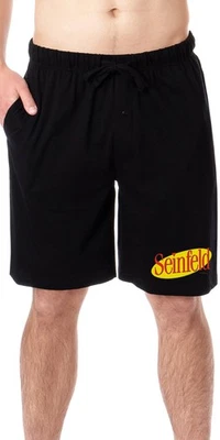 Seinfeld Mens' TV Show Series Classic Logo Icon Sleep Pajama Shorts (XXXX-Large) - Image 1 of 4