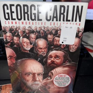 George Carlin Commemorative Collection 10-DVD Set - New Sealed Mint - Picture 1 of 4