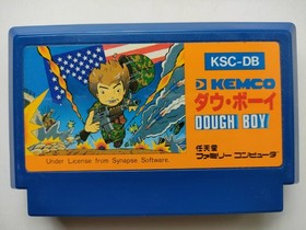 DOUGH BOY Famicom CLEANED & TESTED Works KEMCO OT