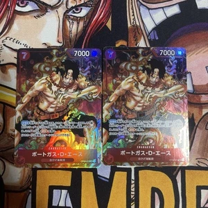 Tarjeta One Piece Ace SR2, Paralelos y Promoción, Usada, Anime Coleccionable - Imagen 1 de 2