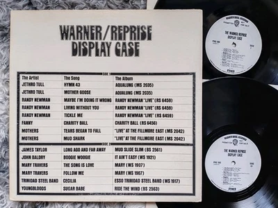 FRANK ZAPPA Beach Boys JETHRO TULL Warner/Reprise DisplayCase US 1971 PROMO 2xLP - Image 1 of 4