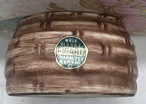 VINTAGE GOEBEL FIGARO DISNEY NUR KORB SALZ PFEFFERSTREUER GERMANY - Bild 1 von 7