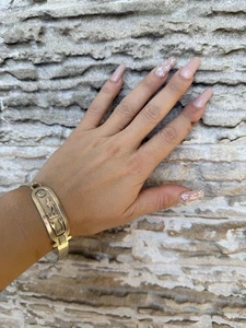 Bracciale In Argento 925 Egiziano - Picture 1 of 3