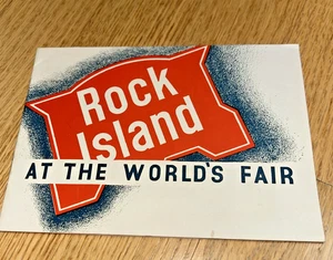 Folleto Rock Island at the World's Fair 1933 - Imagen 1 de 9