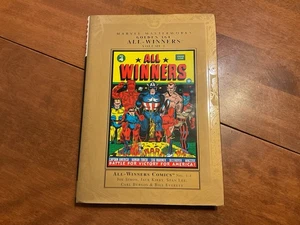 ALL WINNERS COMICS 1-4 Volume 1 Marvel Masterworks Golden Age HC DJ 1st Printing - Picture 1 of 14