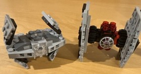 LEGO Star Wars Polybag Builds. Rebels 30275 TIE Advanced And 30276 TIE Fighter