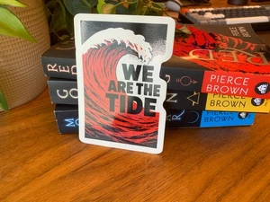 Red Rising Inspired Vinyl Sticker - We Are the Tide - Picture 1 of 5