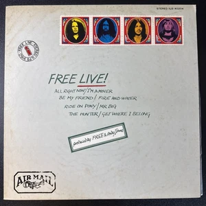 Free Live VINYL LP Japan ILS-40204 NM/EX - Imagen 1 de 4