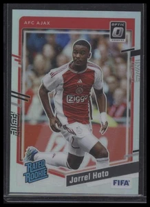 Scheda calcio Jorrel Hato 2023-24 Donruss #189 Optic Holo Ajax - Foto 1 di 2