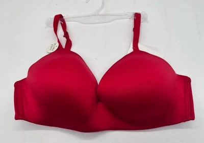 NUEVO B.temptd Mujer Future Base Sin Alambres Convertible Camiseta Sujetador Rojo 34D Foto 1 de 3