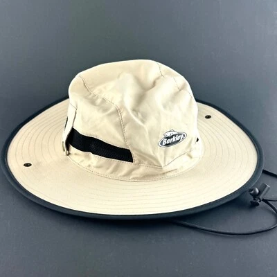 Berkley Boonie Sombrero de Pesca Cubo Panel de Malla 3" Ala Lados a Presión Caqui OS Foto 1 de 4