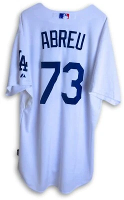 Camiseta Juan Abreu Edición Equipo Dodgers Oficial 2013 Casa Blanca #73 Talla 48 Foto 1 de 4